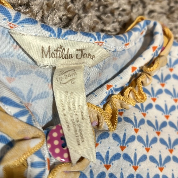Matilda Jane “Hearth and Home Dress” size 18-24 months - Picture 3 of 7
